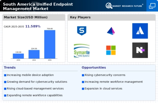 South America Unified Endpoint Management Market Research Report-Forecast to 2035 Infographic